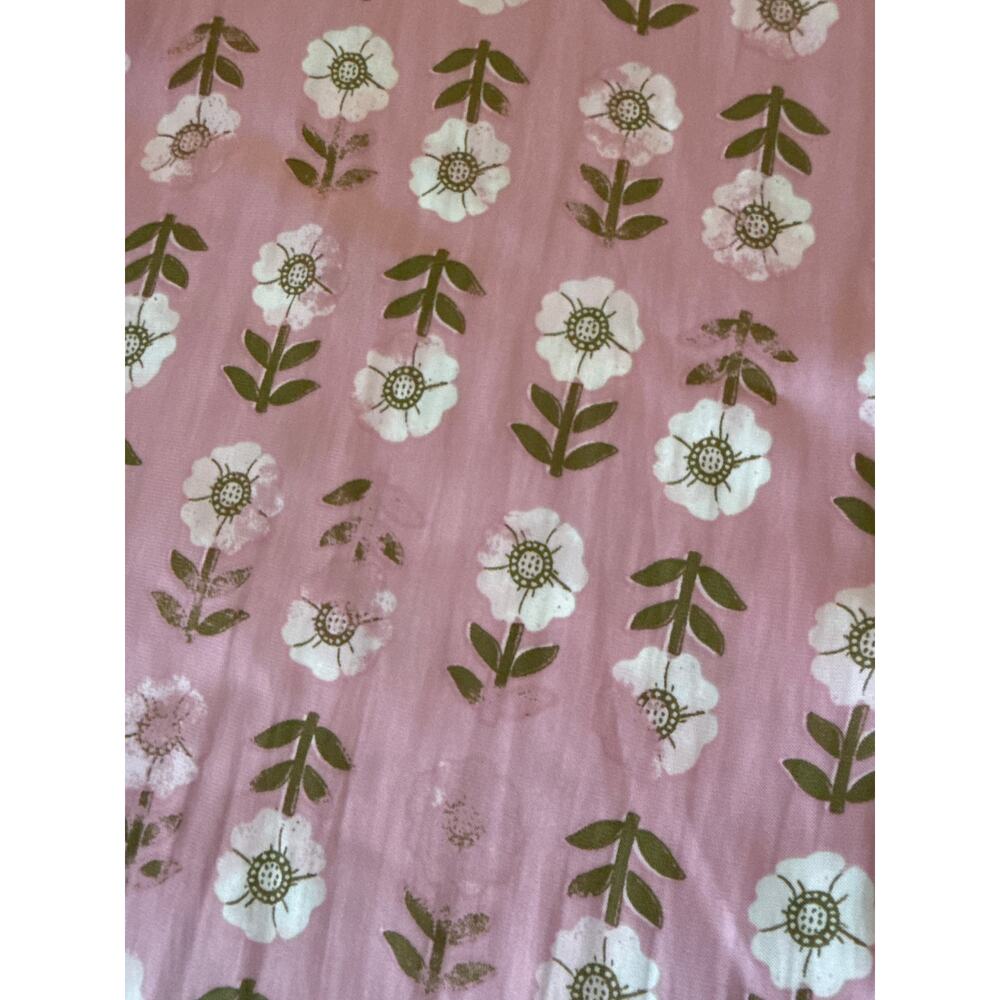 Free People Analise printed midi skirt floral buttons Size 4 Boho Indie Silky - Picture 4 of 6